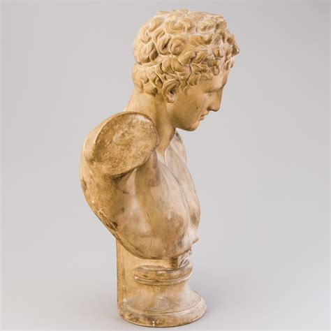 Plaster Bust Of Hermes 